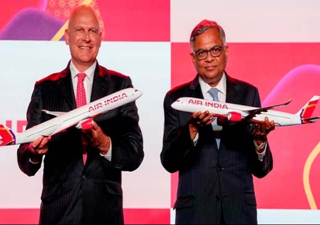 Air India Rebranding Tata Group Airline Unveils New Logo Color