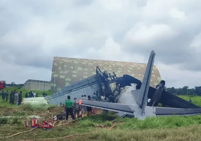 Indian Air Force AN-32 aircraft crashes at Assam