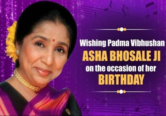 Bollywood Singer Asha Bhosle Celebrating Her 90th Birthday in Dubai