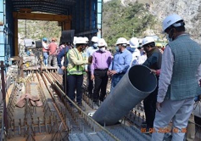 उत्तर रेलवे ने यूएसबीआरएल परियोजना पर एक बड़ी उपलब्धि हासिल की