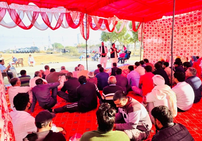 Villagers Unite and Fight to save their Houses