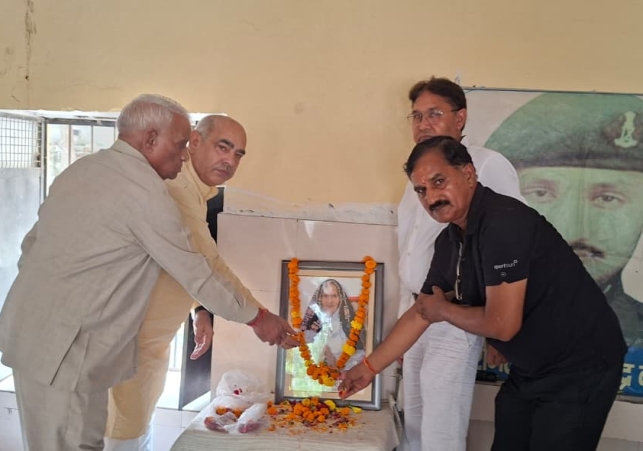 MLA Moolchand Sharma expressed grief over the passing