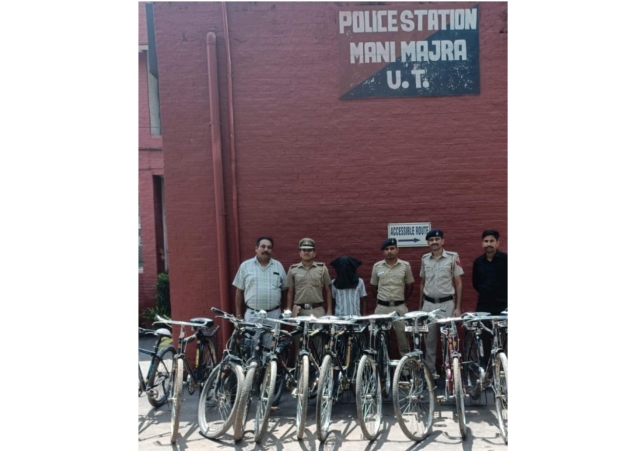 Police arrested the accused in the case of bicycle theft