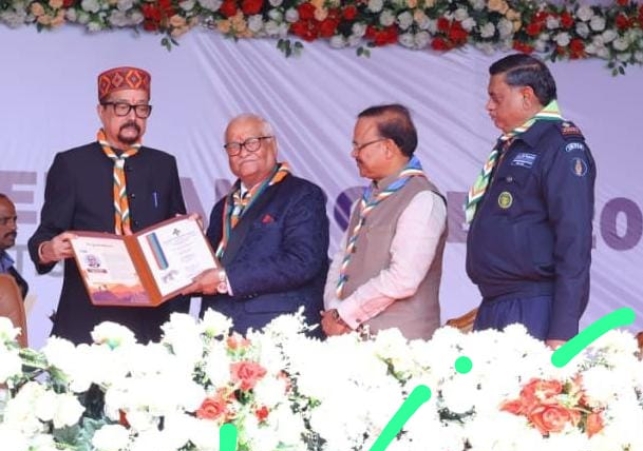 Dainik Tribune Editor Naresh Kaushal