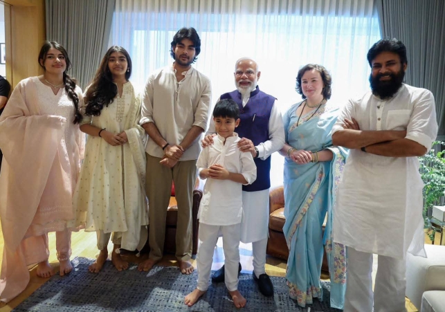 Prime Minister Modi met with Pawan Kalyan