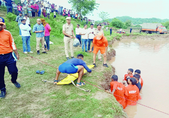 Two children of the same name died due to drowning in a drain in Panchkula