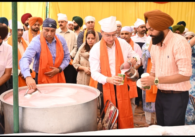 DGP Gaurav Yadav Participated in the Act of Service