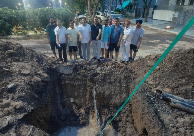 Drinking water supply affected due to underground