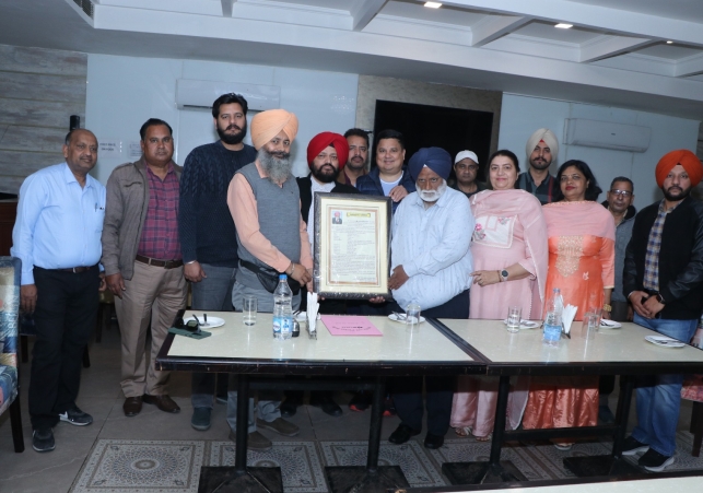 Farewell of Harpreet Singh Aulakh