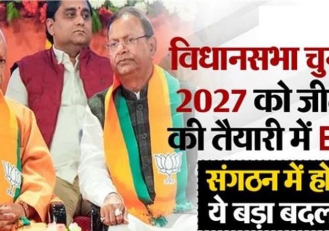 Major reshuffle in UP BJP
