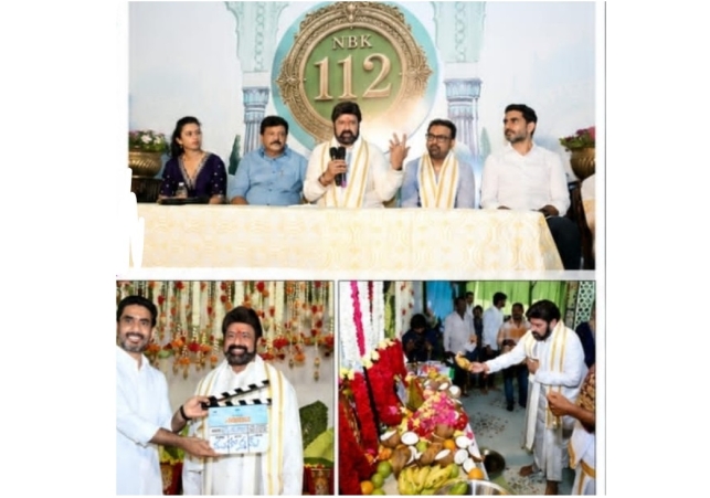 Grand opening of Balayya's 112th film