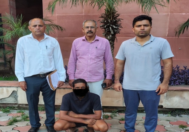 The police apprehended three absconding accused
