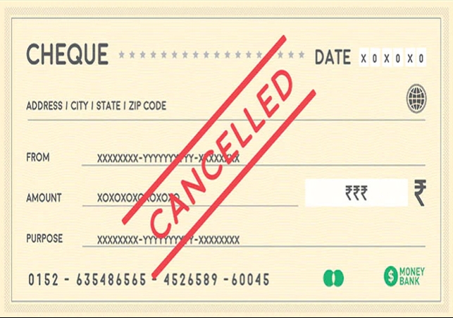 What Is A Cancelled Cheque And Where It Is Required? 