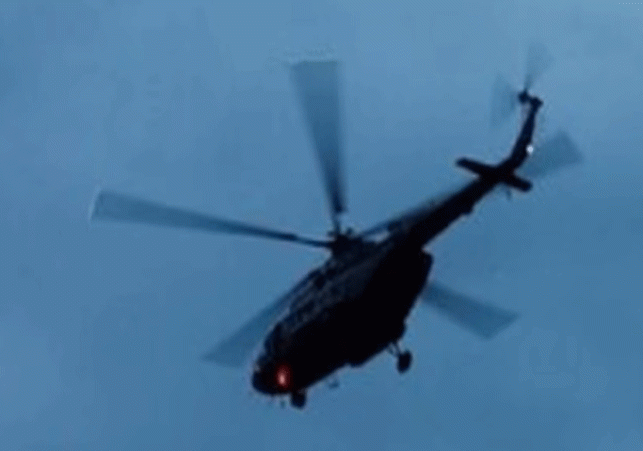 Pakistan Army helicopter helps rescue children trapped in chairlift