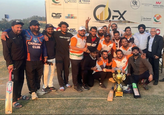 Trishala City became number 1 in Inter Society Cricket Championship