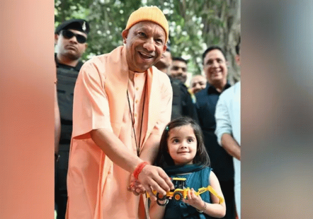 Yogi and Little Yashaswini