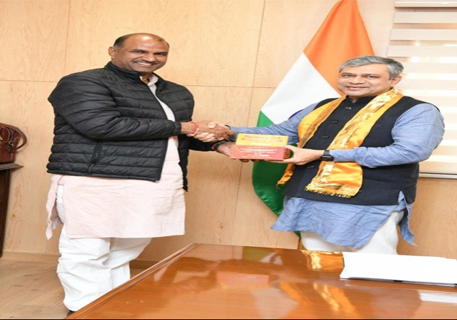 C P Joshi thanked the Railway Minister for the Rail Budget