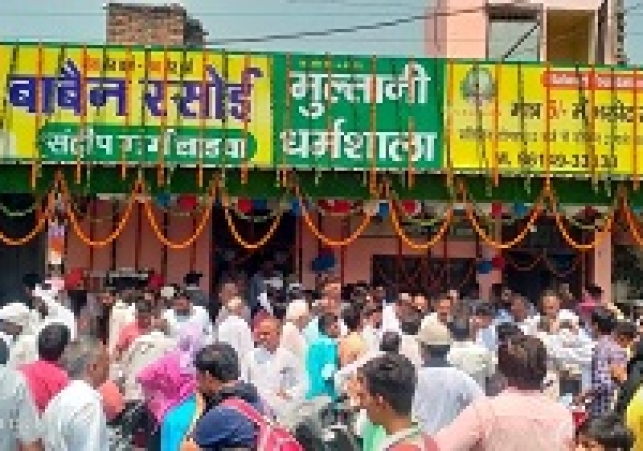 बाबैन रसोई में मात्र पांच रूपए में मिलेगा भरपेट खाना: संदीप