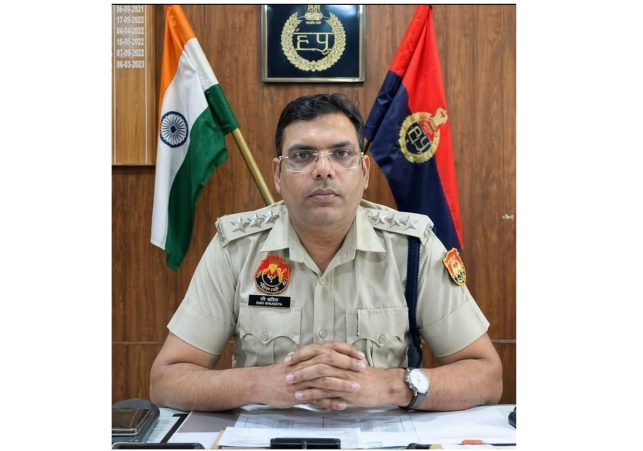 ACP Ravi Kundia Assumes Charge of Ballabhgarh