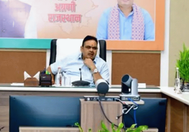 Rajasthan Chief Minister Bhajanlal Sharma