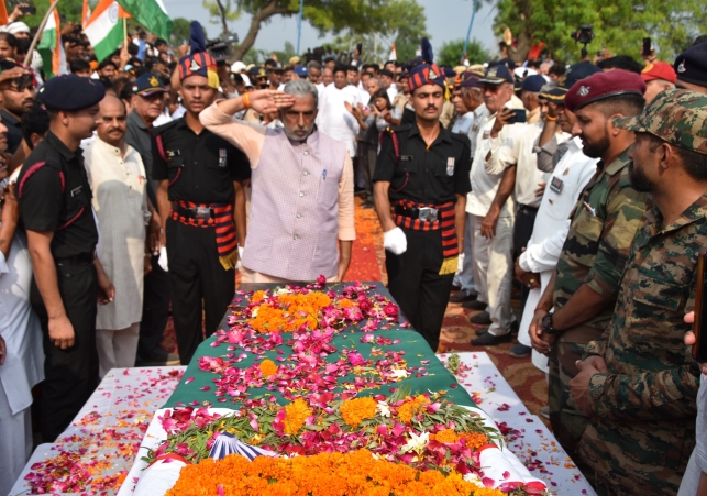 Martyr Dinesh Kumar Sharma of Palwal