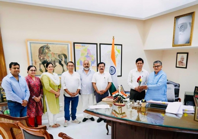 Delegation from Sahakar Bharati