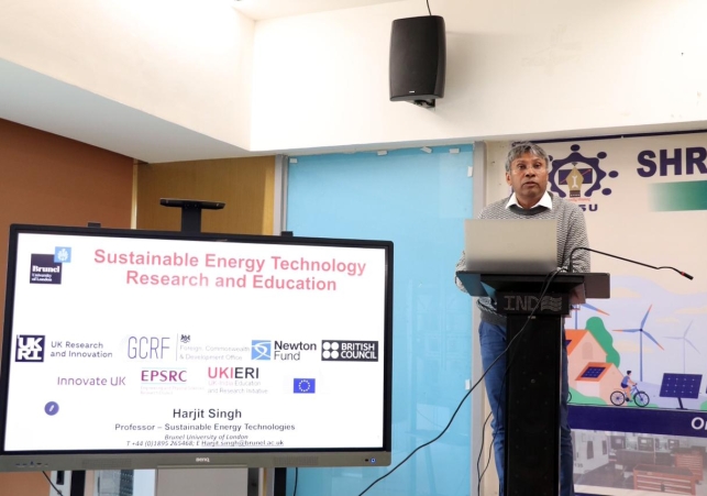 Professor Harjit Singh of Brunel University