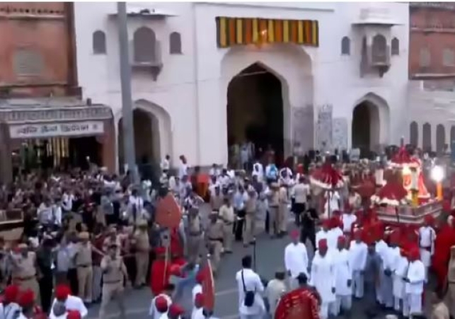 Gangaur Royal Procession Taken