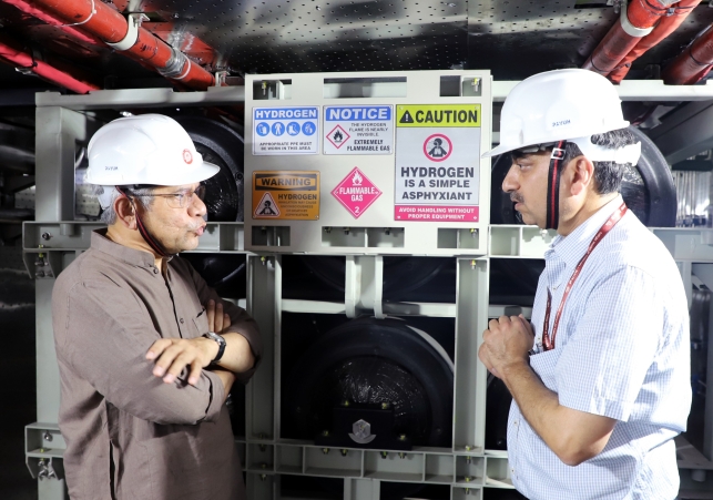 Railway Minister Ashwini Vaishnaw inspected