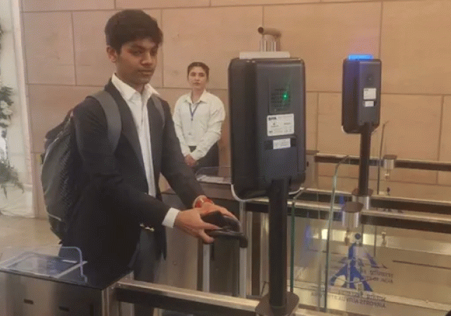 Digital Face Scan Entry at Dehradun Airport