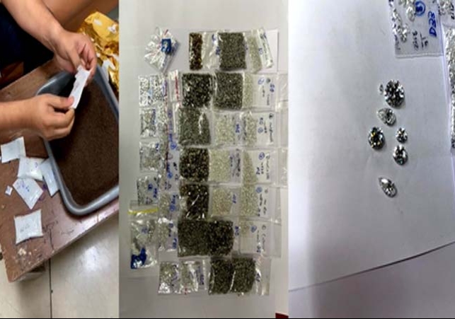 Diamonds worth Rs 1.49 crore seized at Mumbai airport one arrested