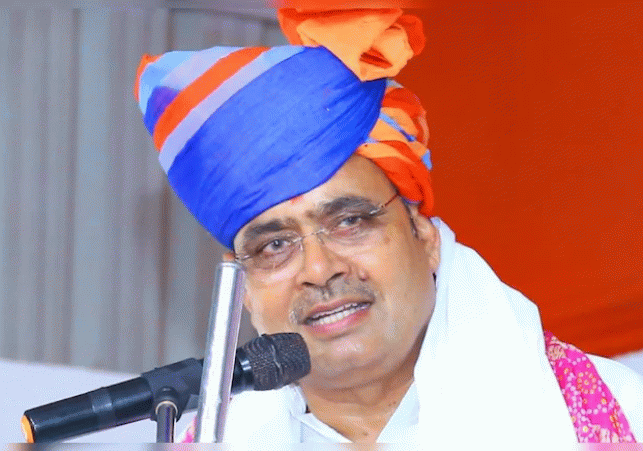 Chief Minister Bhajanlal Sharma speaks