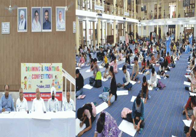 400 children participated in the drawing and painting competition