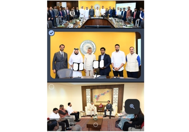 Andhra Pradesh signed an MoU with the UAE Food Cluster