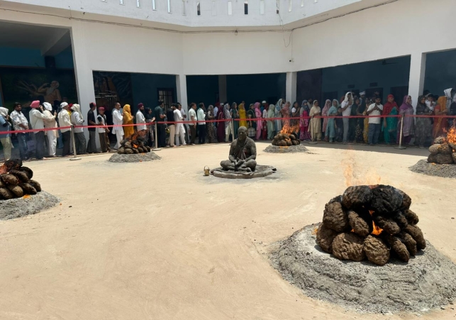 Amidst the penance of the Five Fires