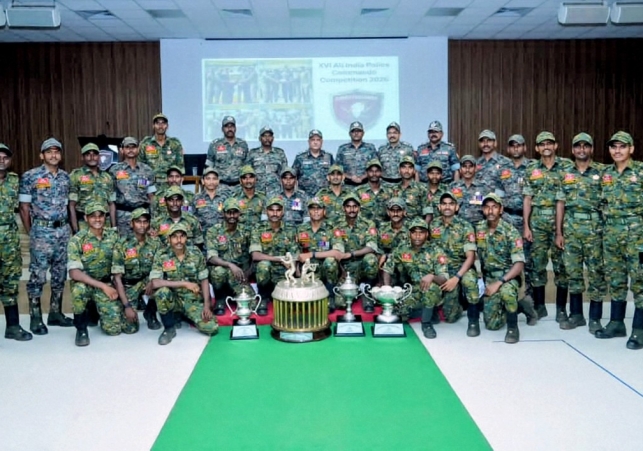 Won four trophies in the National Police Commando Competition