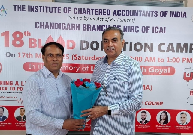 Sanjay Tandon Inaugurated the Blood Donation Camp