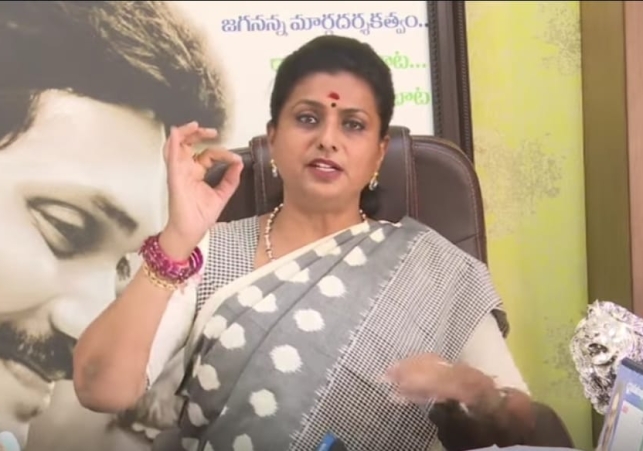 Roja demands action against BR Naidu