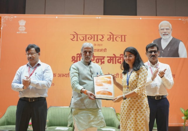 Union Minister of State Krishan Pal Gurjar Attended the Job Fair