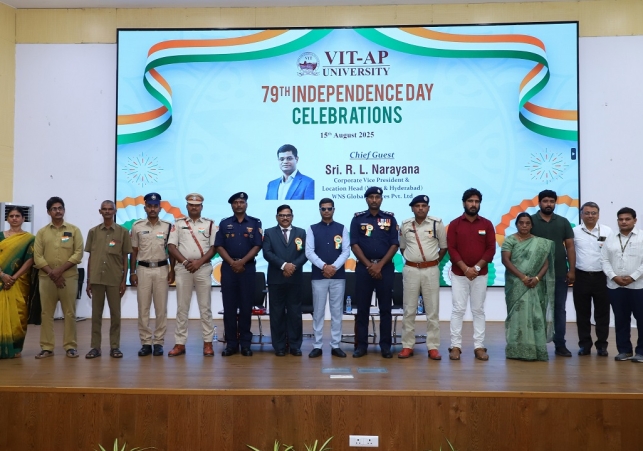 79th Independence Day celebration concluded at VITU-AP