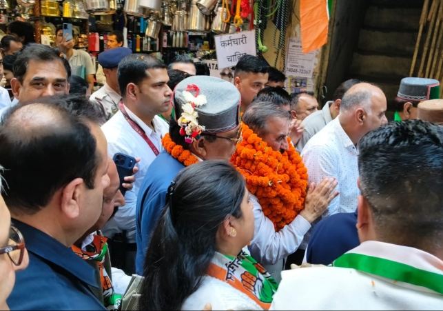 CM Launches Attack on BJP at Ganj Bazar