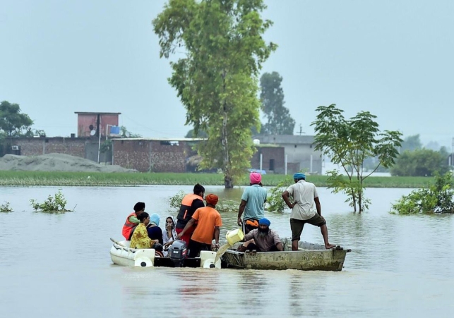 Bihar and Gujarat Get Flood Money Fast