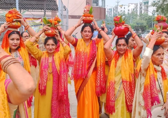The idols of Hindu deities were consecrated at Shri Hari Mandir