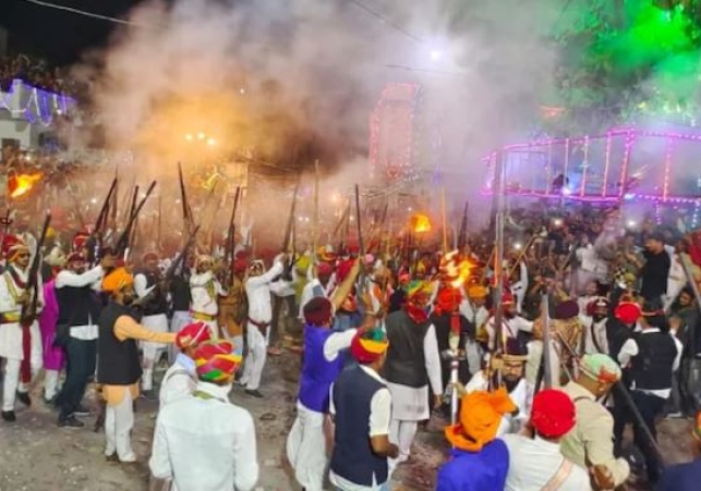 Where Holi is celebrated not with colours but with