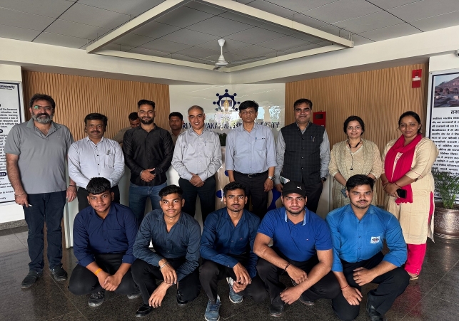 Players of SVSU selected in Students Kabaddi League