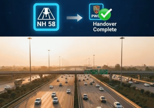 Ghaziabad: NH 58 handed over to PWD