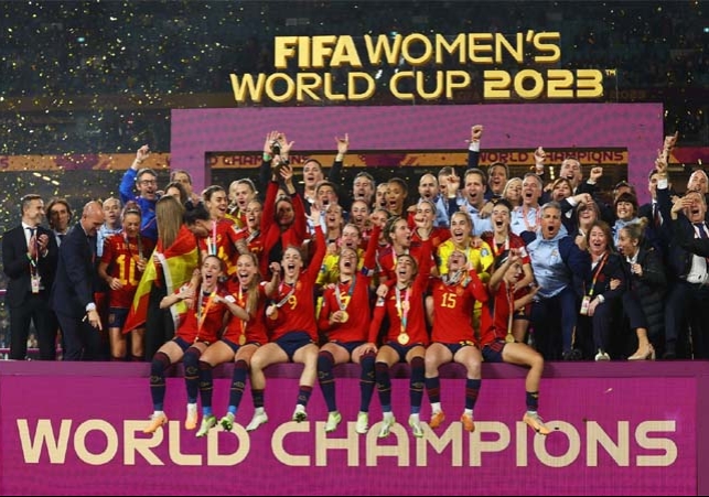 Spain wins its first Womens World Cup title beat England 