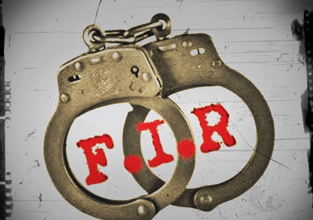 Case Registered against Unknown Persons