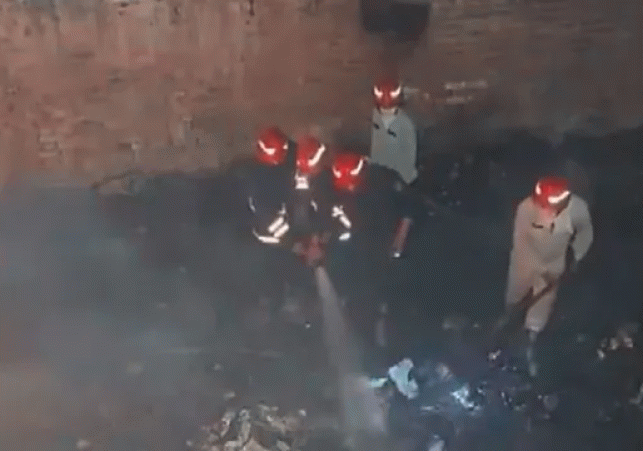Massive Fire in Delhi Rohini