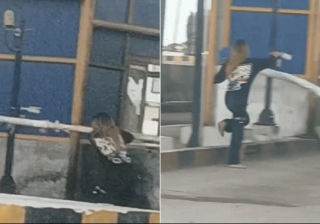 Drunken Woman Creates Ruckus at Luhari Toll Plaza